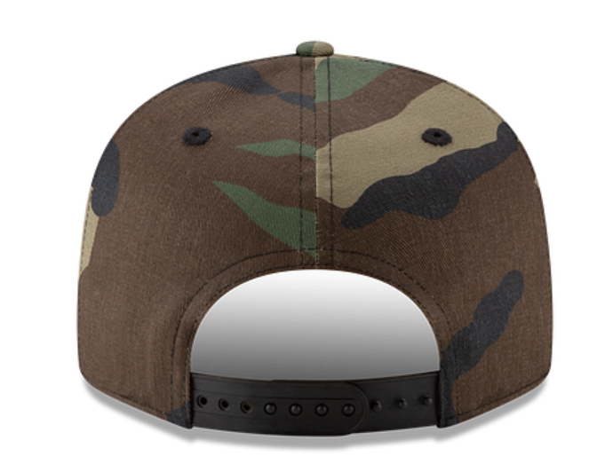 LA Dodgers Woodland Camo Snapback