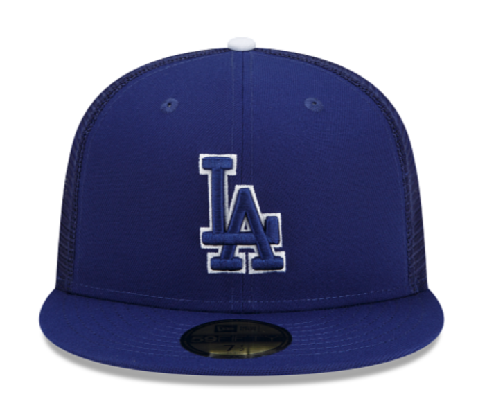 LA Dodgers Batting Practice 23 Fitted Trucker