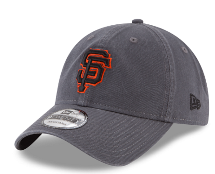 SF Giants Charcoal Strapback