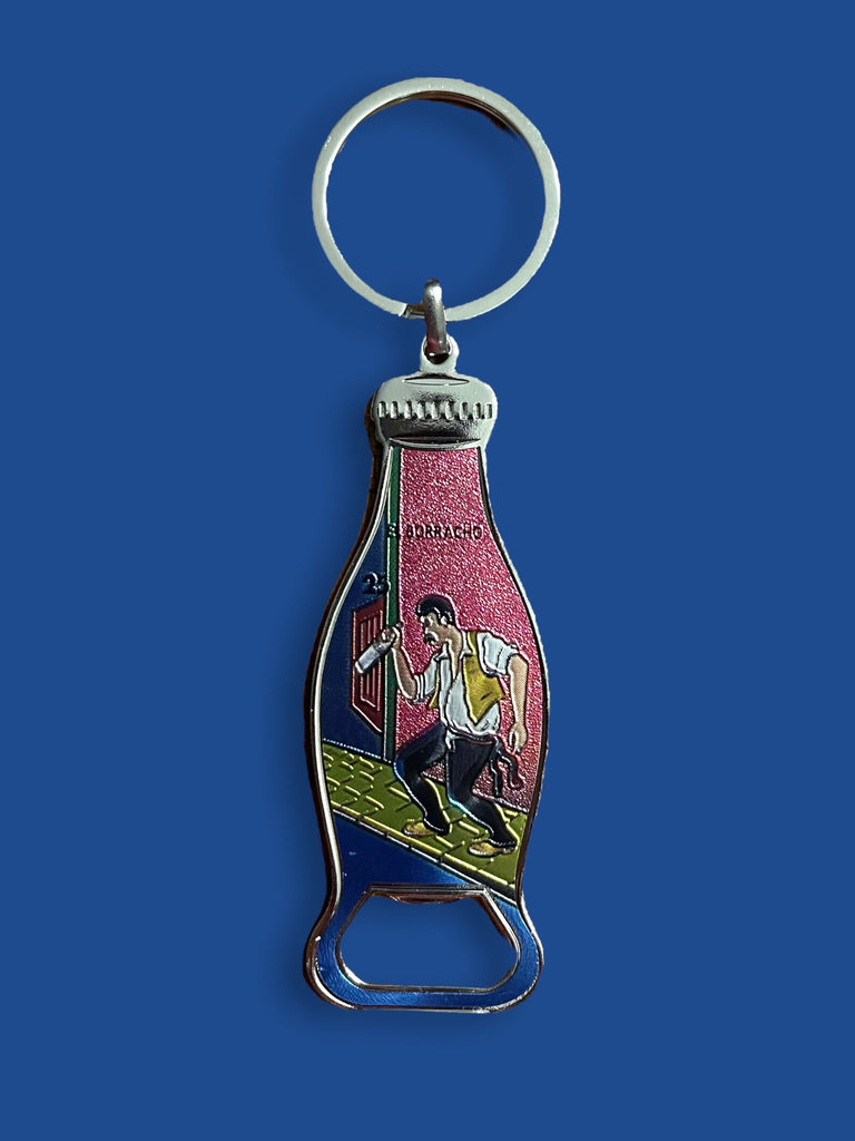 Loteria Keychain Bottle Opener