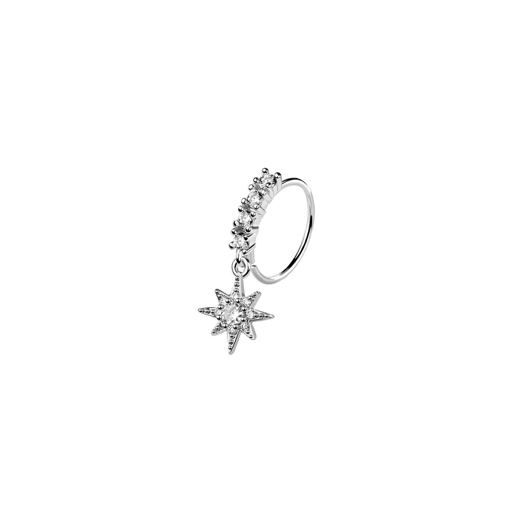 Star Dangle Nose Ring