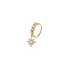 Star Dangle Nose Ring