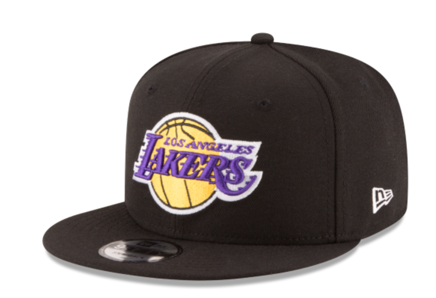 LA Lakers Black OTC Snapback
