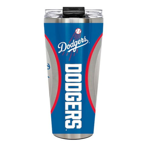 LA Dodgers Big Slim Game Ball Travel Tumbler 32oz.