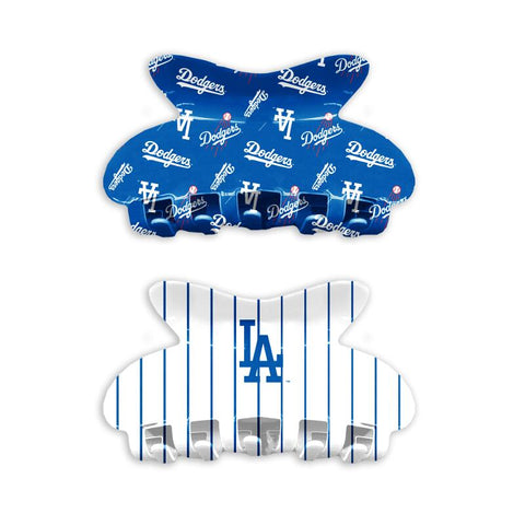 LA Dodgers 2pk Hair Claw Set