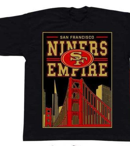 SF Niners Bay Bridge Tee