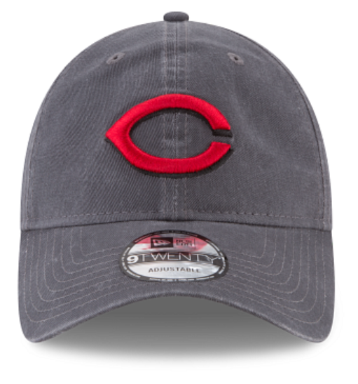 Cincinnati Reds Charcoal Strapback
