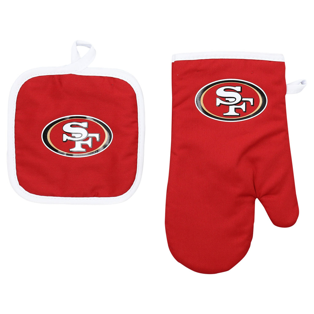 SF 49ers Oven Mitten & Pot Holder