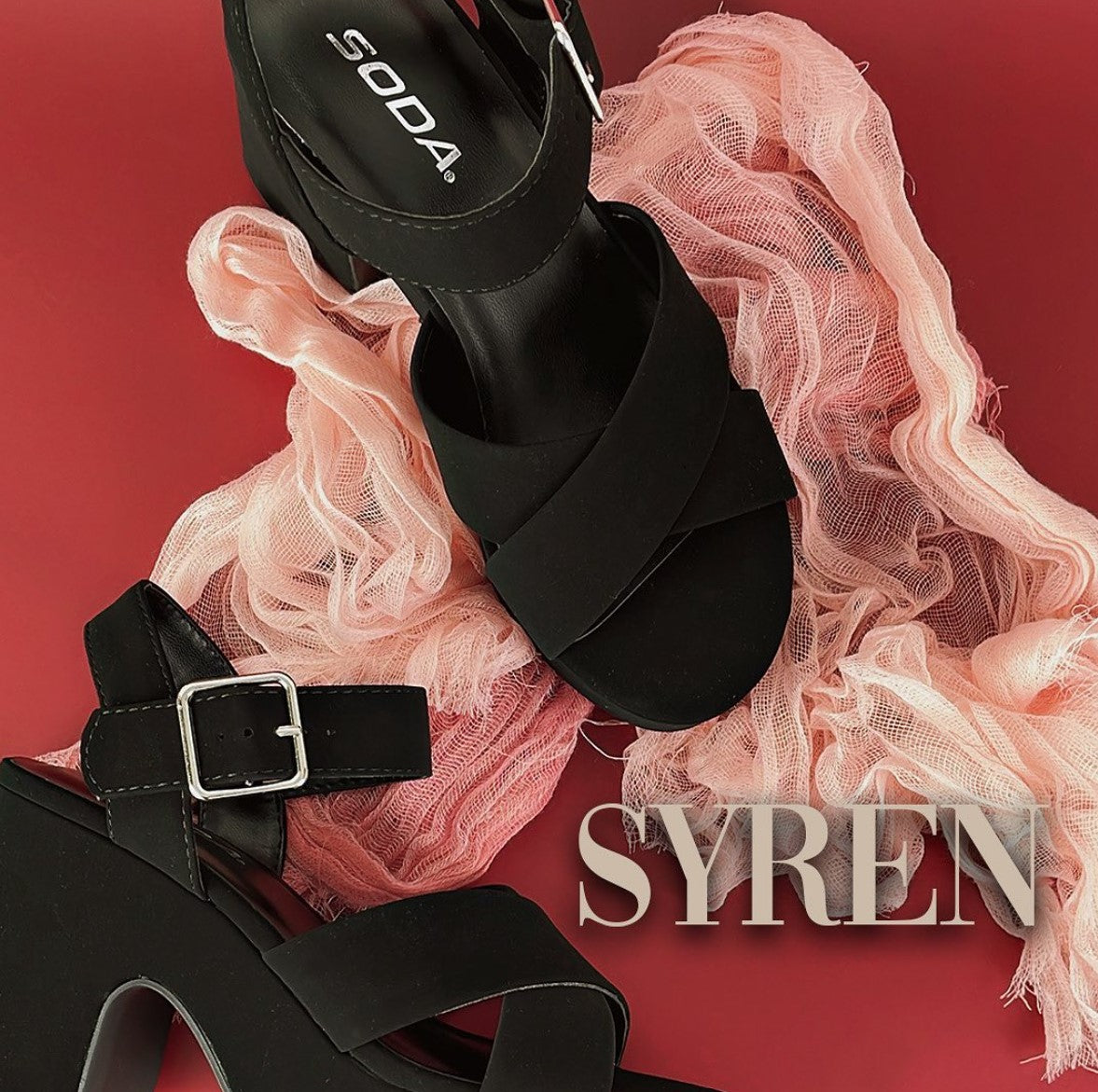 Cone Heels Soda Shoes Heels SODA Women's Platform Heel Capable-H