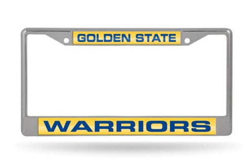 GS Warriors Metal License PLate Frame