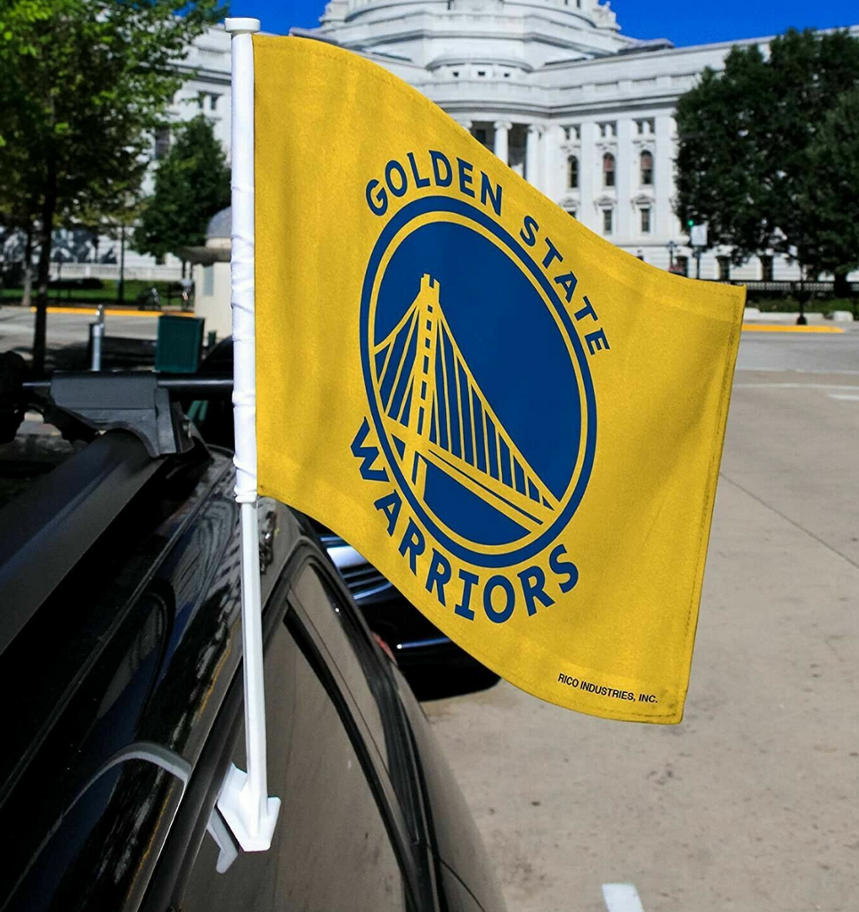GS Warriors Car Flag