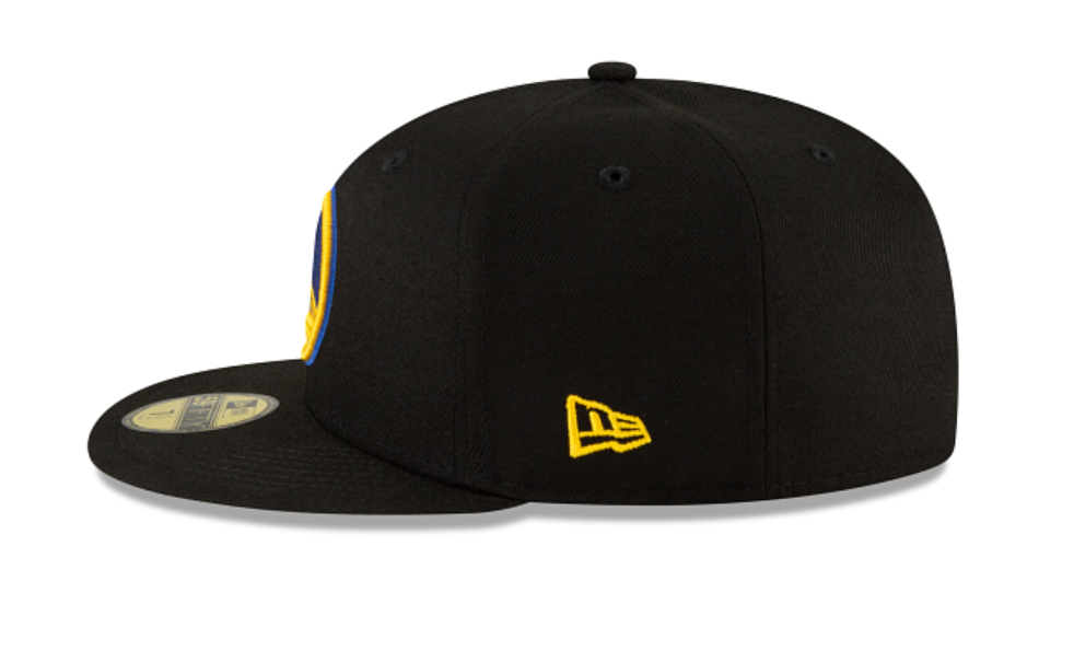 GS Warriors Black OTC Fitted Cap