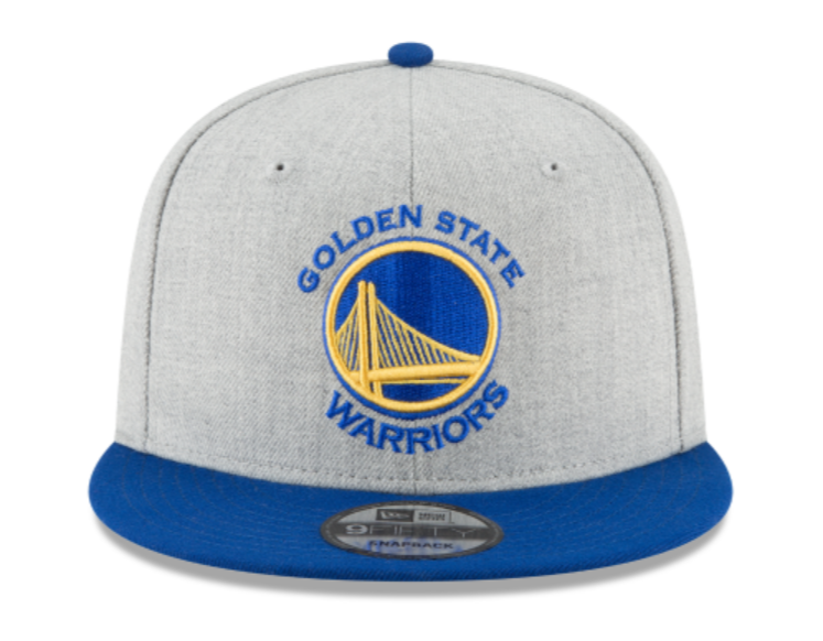 GS Warriors 2Tone Heather Grey 9Fifty Snapback