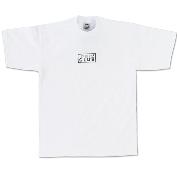 Pro Club Embroidered Box Logo Tee