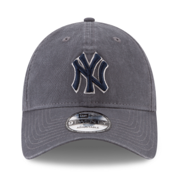 NY Yankees Classic Charcoal Strapback
