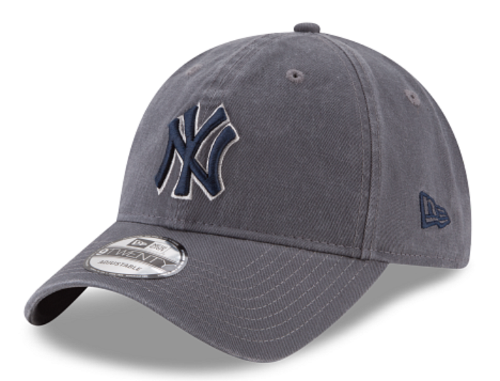 NY Yankees Classic Charcoal Strapback