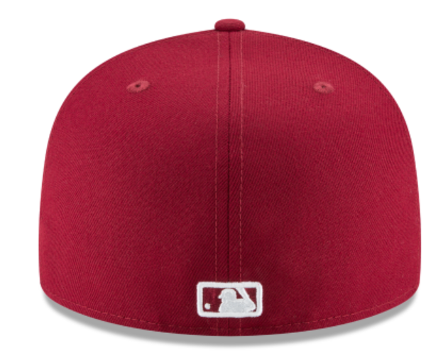 NY Yankees Cardinal Fitted Cap