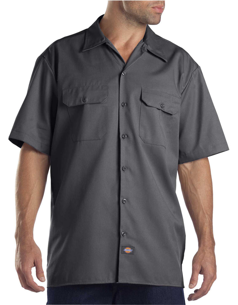 Dickies Short Sleeve Work Shirt Charcoal