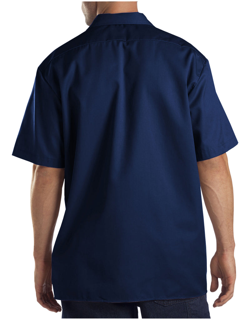 Dickies Short Sleeve Work Shirt Dark Navy