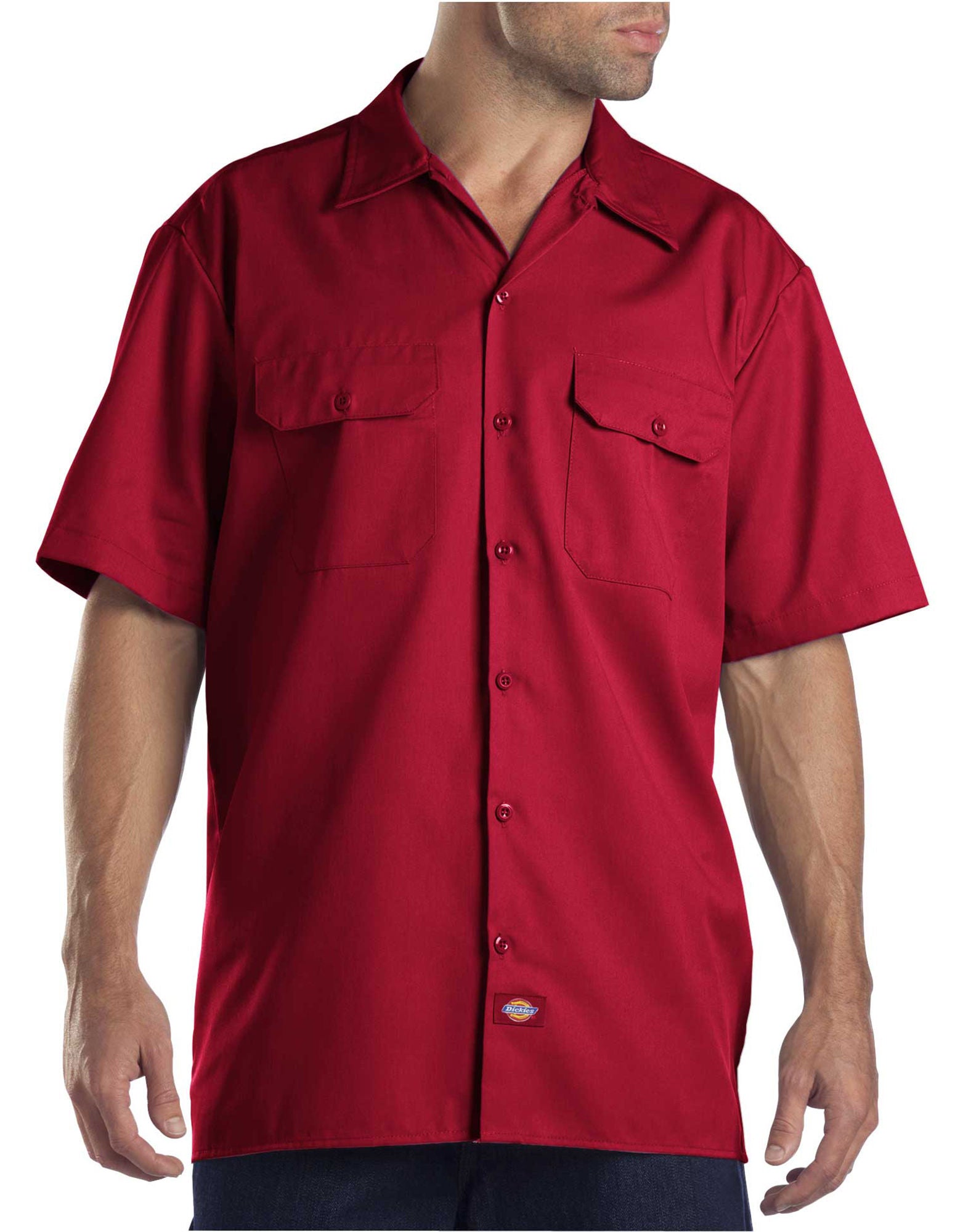 red dickies dress Dickies overall dress red L (12-14) New