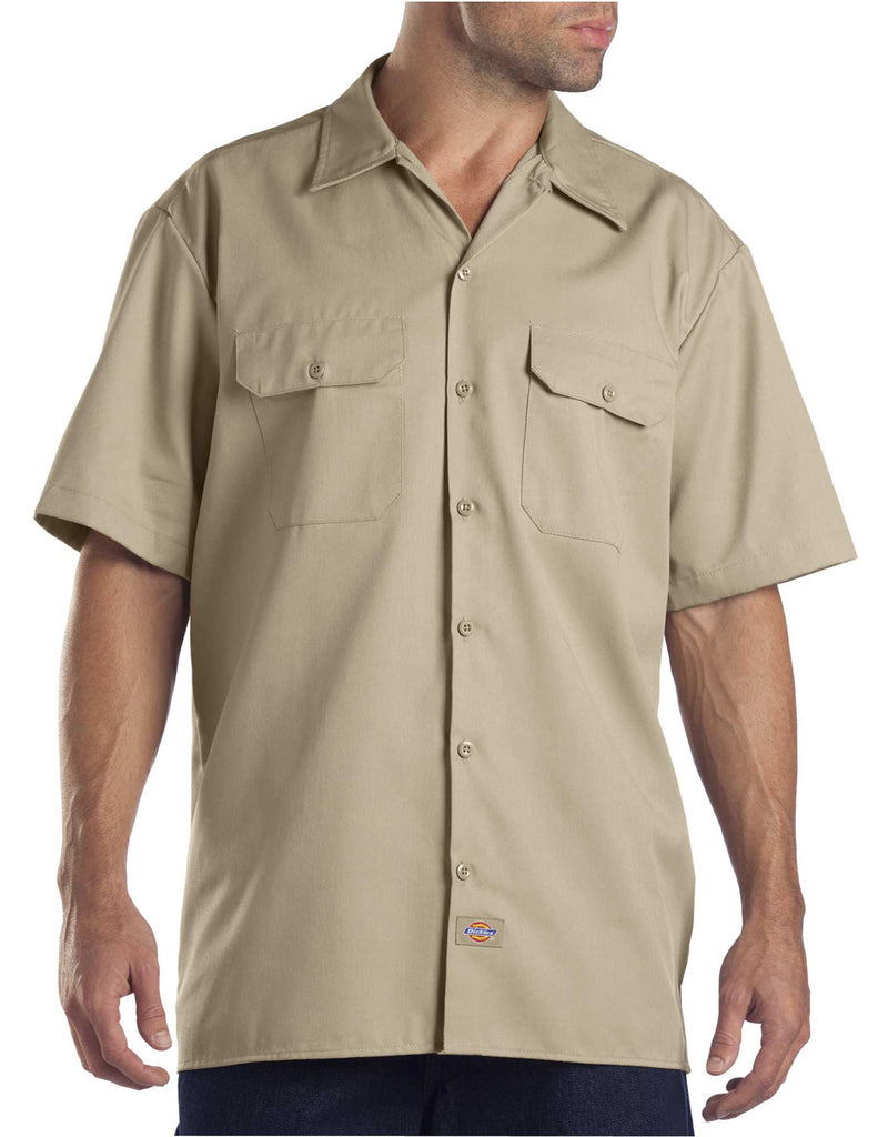 Dickies Short Sleeve Work Shirt Khaki