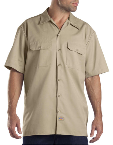 Dickies Short Sleeve Work Shirt Khaki