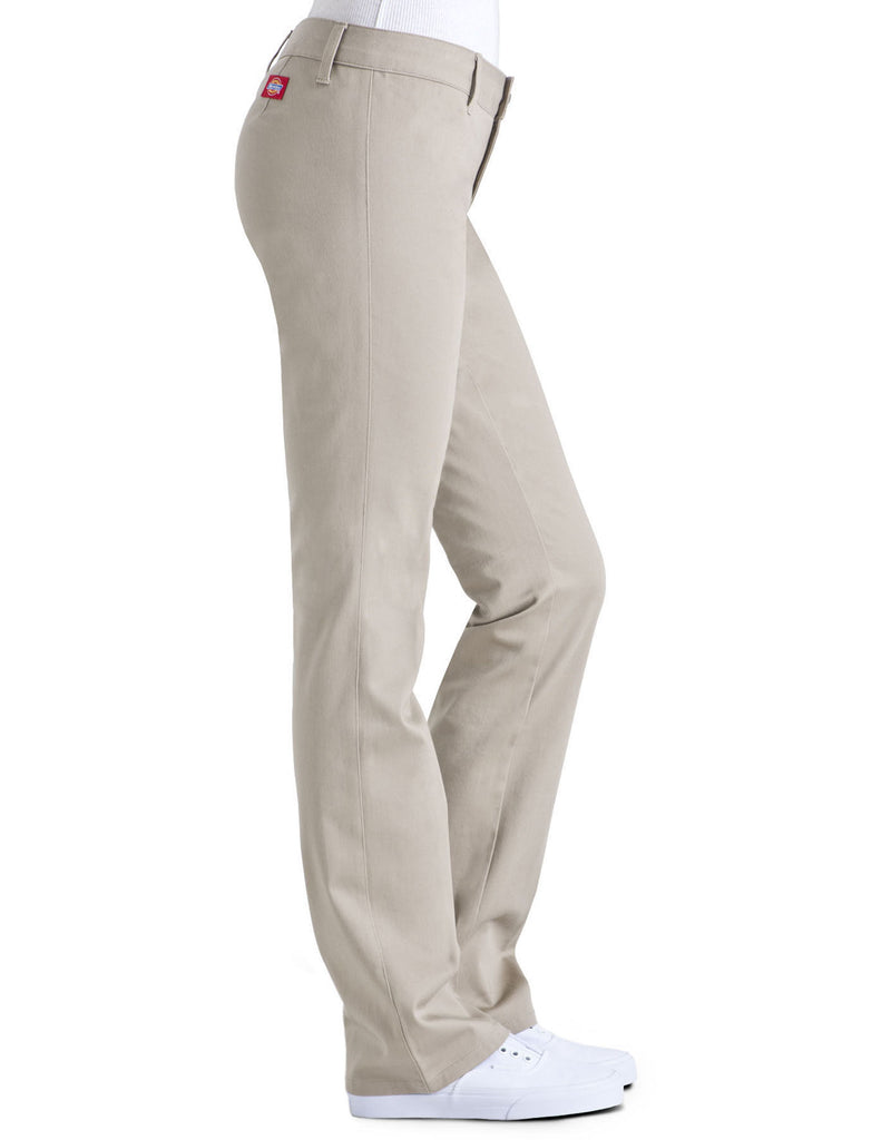 Dickies Girl Juniors' Dealer No Pocket Straight Leg Pants