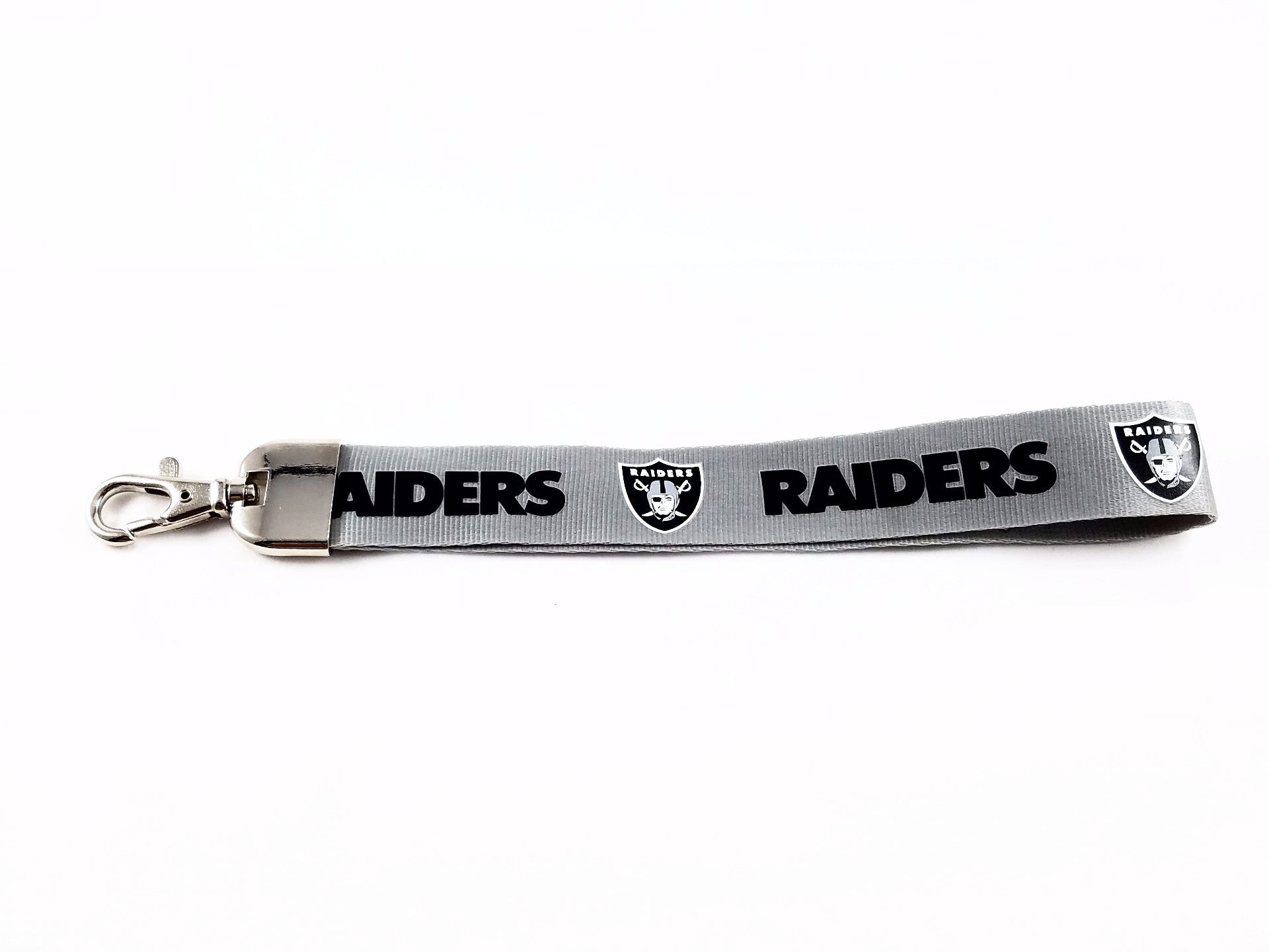 Raiders Keychain Wristlet Small Lanyard Grey – THE 4TH QUARTER