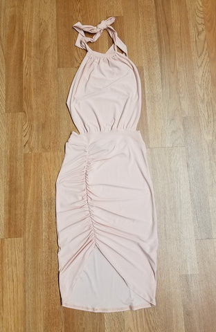 Halter Open Back Dress (FINAL SALE)