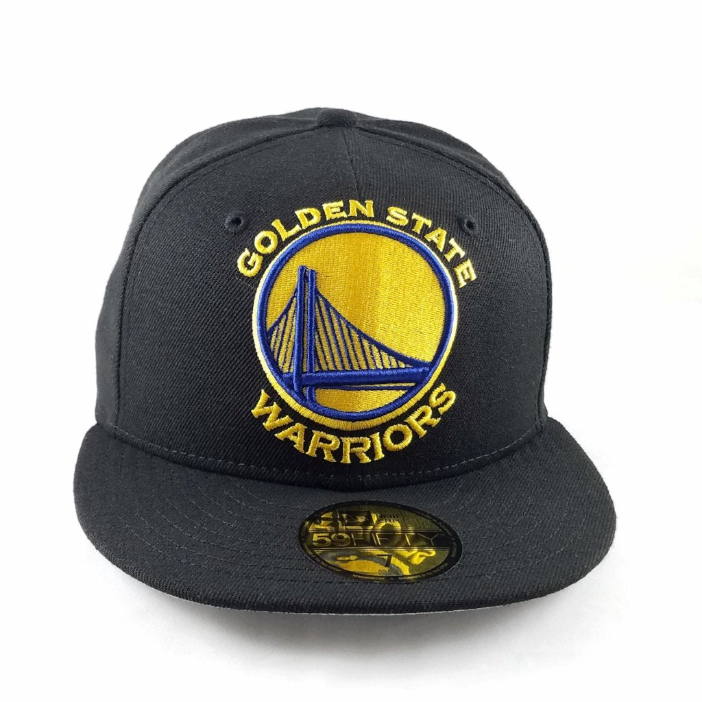 GS Warriors Logo Grand Black Fitted OTC
