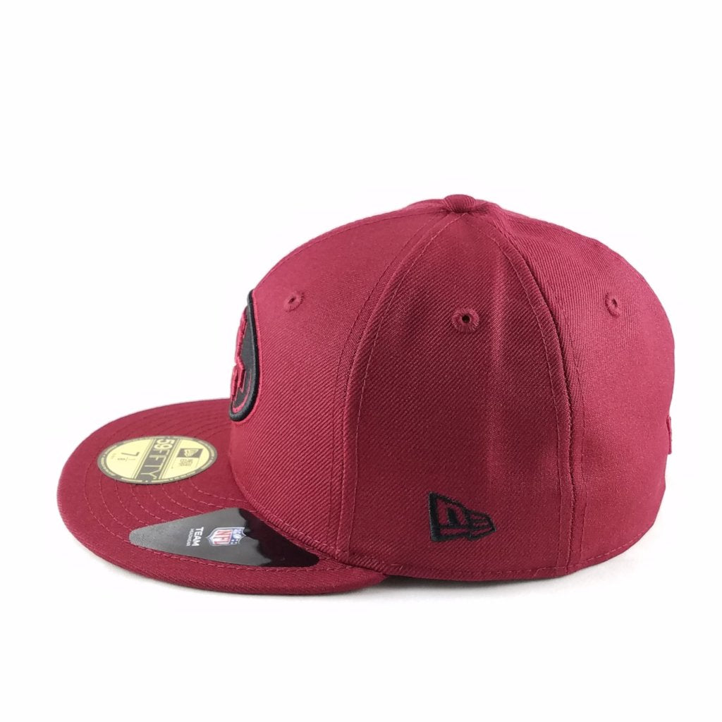 SF 49ers Cardinal Fitted Cap