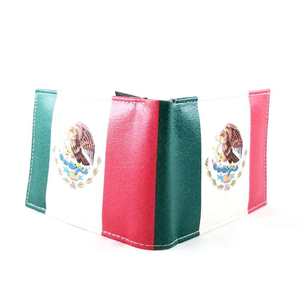 Mexico Flag Bi-Fold Wallet