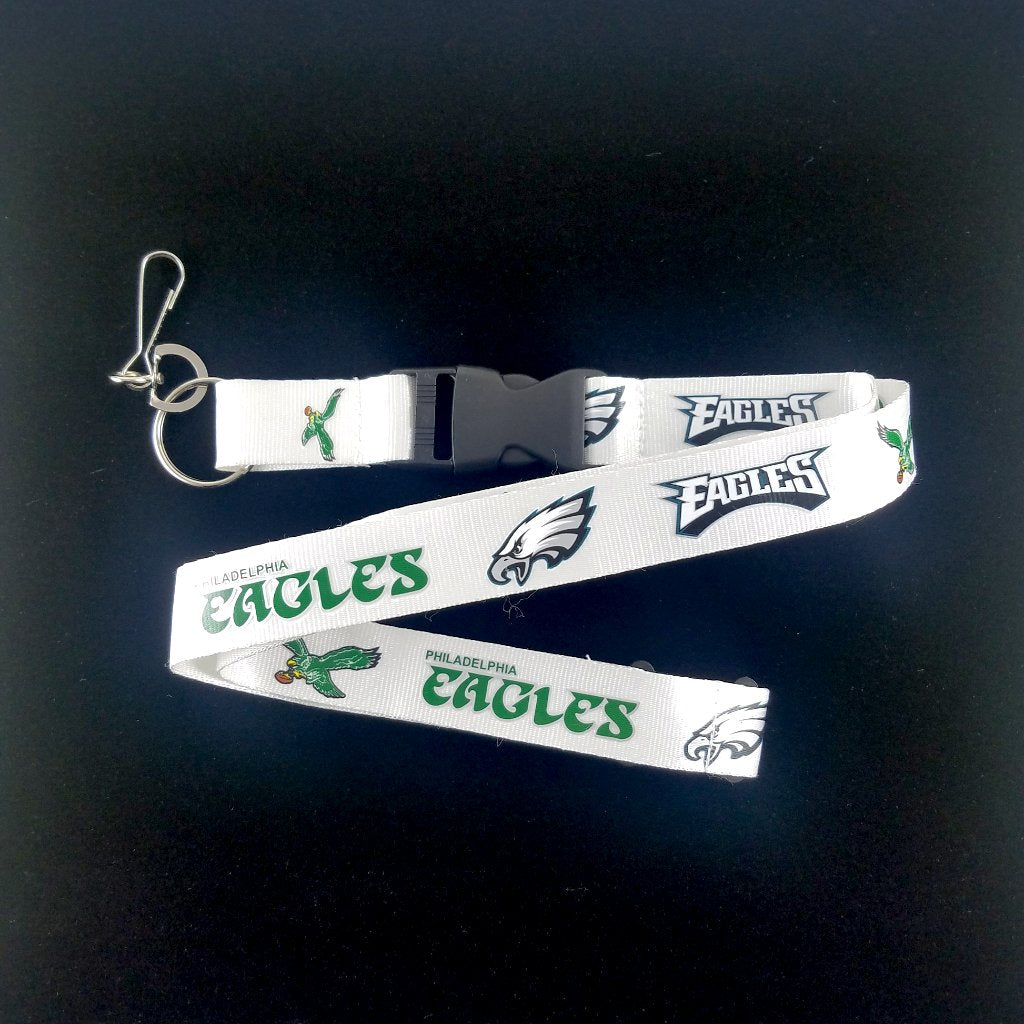 Philadelphia Eagles Long Lanyard Key Ring