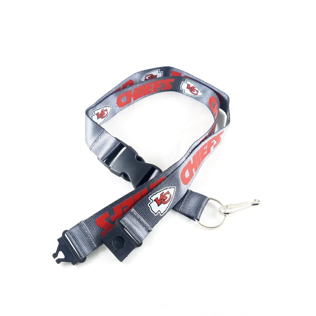 Kansas City Chiefs Long Lanyard Key Ring