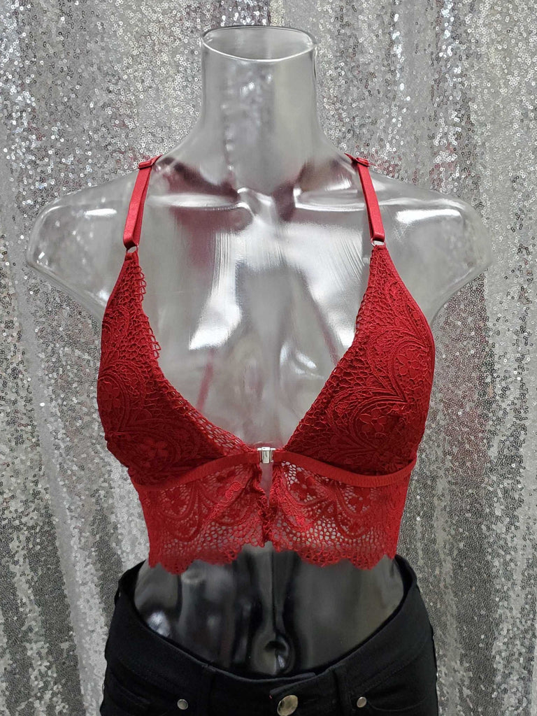 Racer Back Lace Bralette