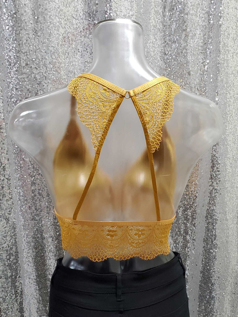 Racer Back Lace Bralette