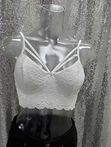 Double Front Cris-Cross Bralette