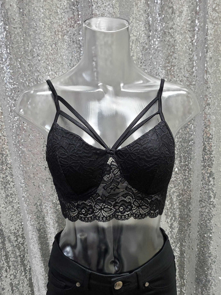 Double Front Cris-Cross Bralette