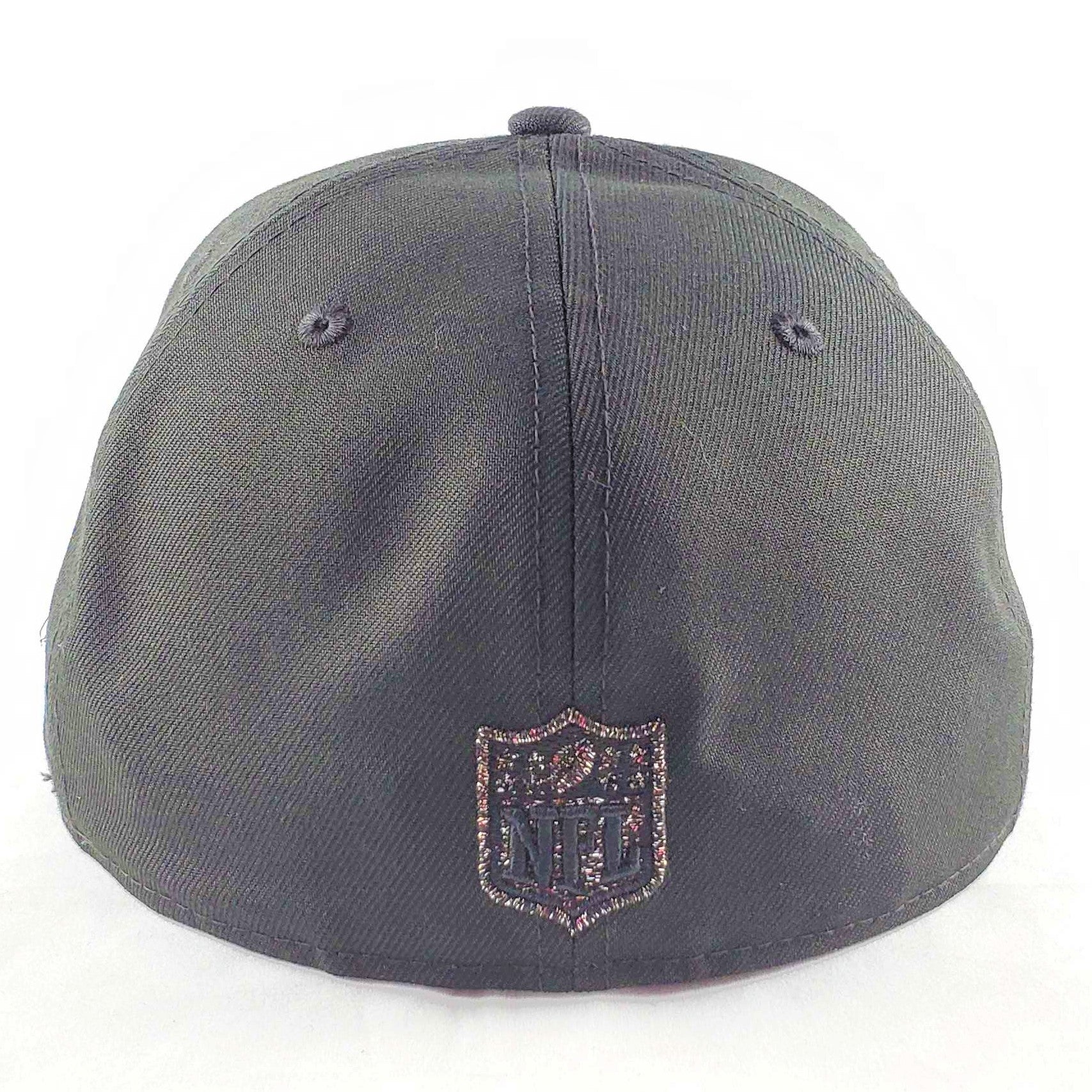 Men's New Era Black Las Vegas Raiders Bandana 59FIFTY Fitted Hat