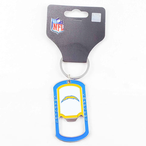LA Chargers Bottle Opener Keychain