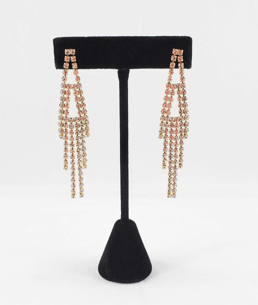 Chandelier Rhinestone Earrings