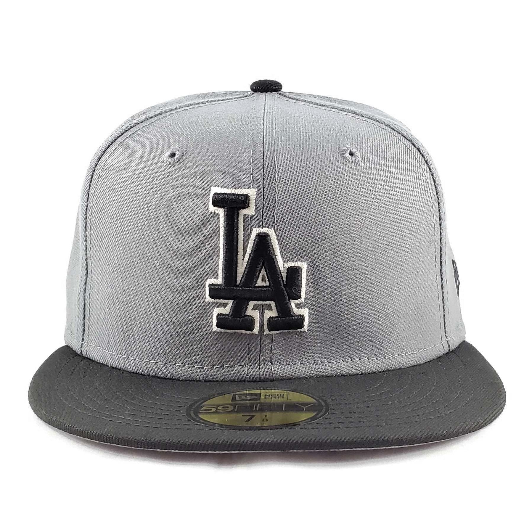 LA Dodgers 2Tone Gray 5950 Fitted Cap