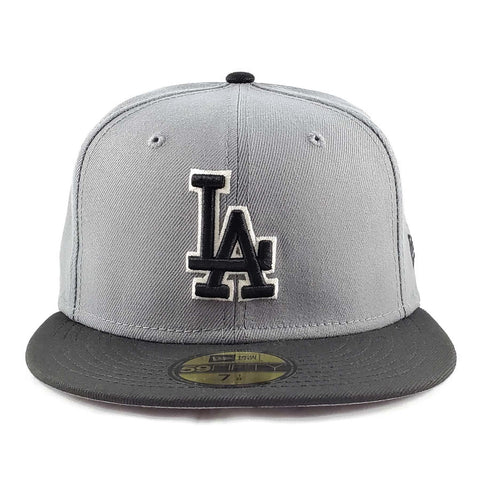 LA Dodgers 2Tone Gray 5950 Fitted Cap