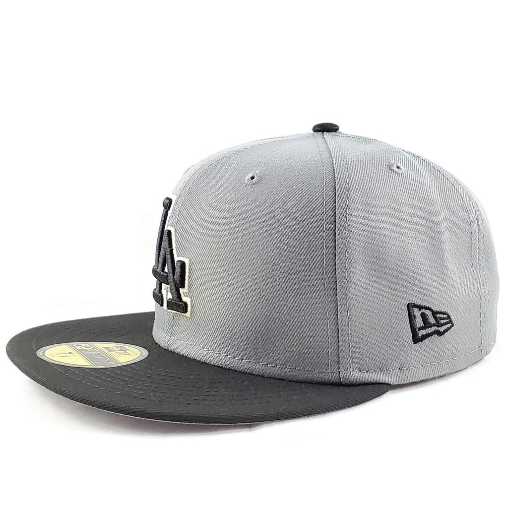 LA Dodgers 2Tone Gray 5950 Fitted Cap