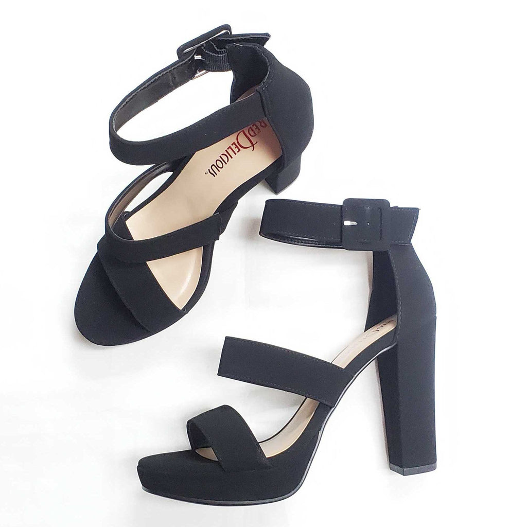 Triple Block Heels