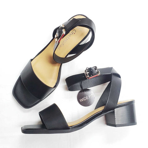Amia Block Heels Wide Fit