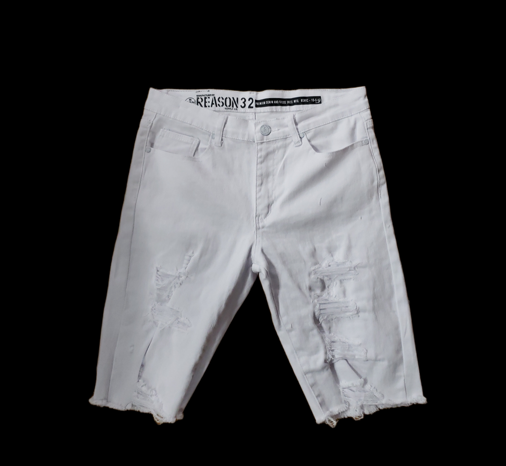 Reason Premium Denim Shorts 211002 (FINAL SALE )