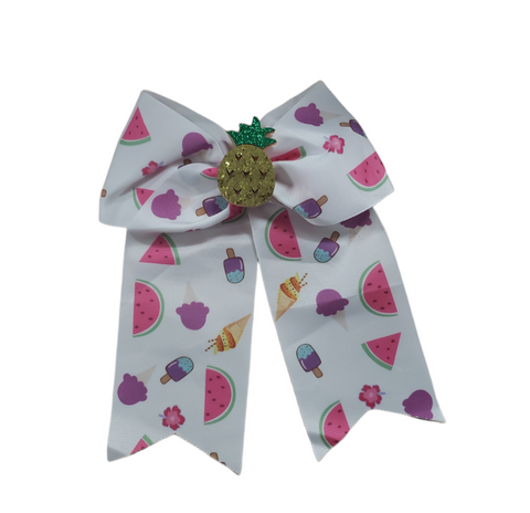 Fruit & Ice Cream Hair Bow