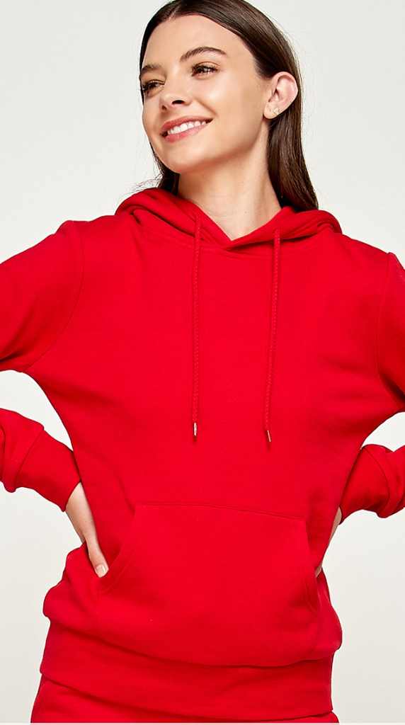 Solid Pullover Hoody JU250