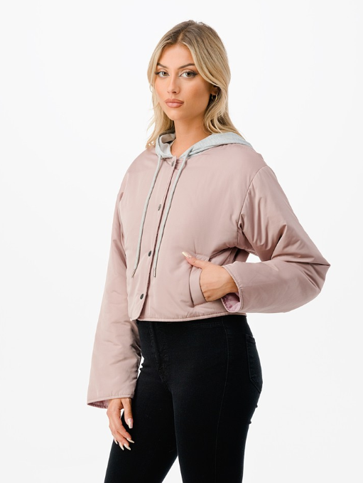 Front Button Puffer Jacket 2566 (FINAL SALE)